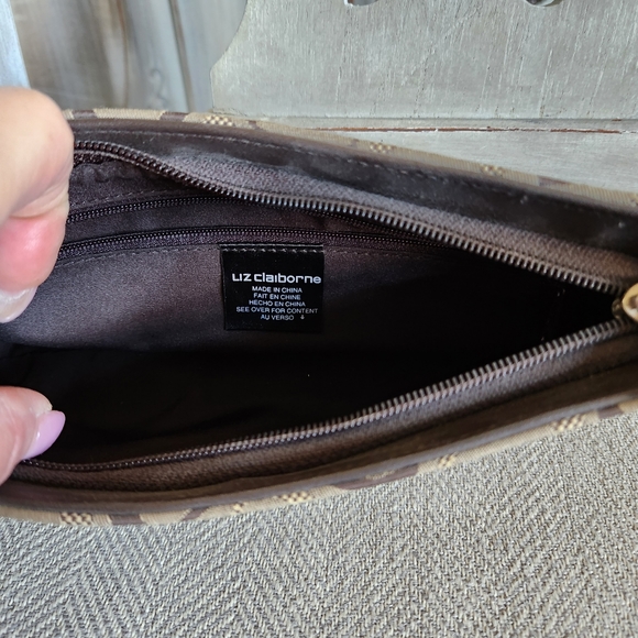 Vintage Liz Claiborne  Y2K Baguette Minimalist Purse - Picture 3 of 4